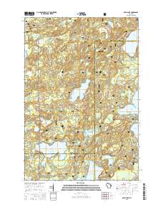 Anvil Lake 2015 topographic map thumbnail