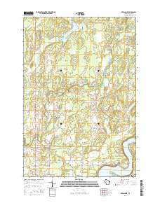 Exeland SE 2015 topographic map thumbnail