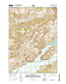 Durwards Glen 2016 topographic map thumbnail