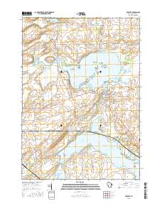 Fox Lake 2015 topographic map thumbnail