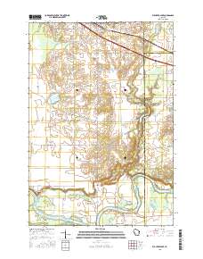 Elk Creek Lake 2015 topographic map thumbnail