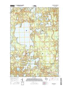 Fence Lake 2015 topographic map thumbnail