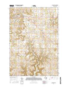 Ellsworth 2015 topographic map thumbnail