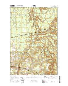 High Bridge 2015 topographic map thumbnail