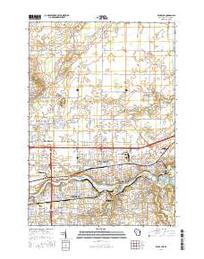 Kaukauna 2016 topographic map thumbnail