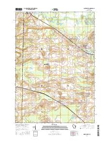 Hortonville 2016 topographic map thumbnail