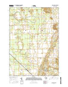 Grand Marsh 2016 topographic map thumbnail