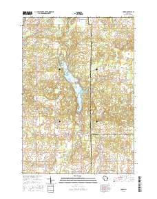 Huron 2015 topographic map thumbnail