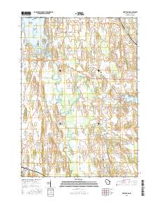 Hustisford 2015 topographic map thumbnail