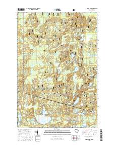 Harris Lake 2015 topographic map thumbnail