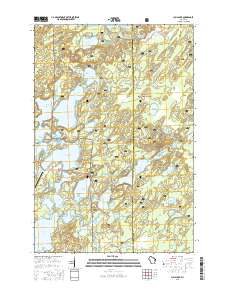 Julia Lake 2015 topographic map thumbnail