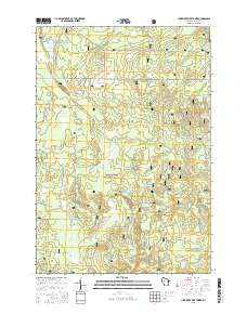 Jump River Fire Tower 2015 topographic map thumbnail