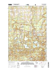 Iron Lake 2015 topographic map thumbnail