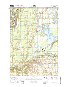 Grantsburg 2015 topographic map thumbnail