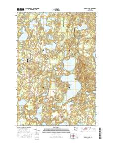 McKenzie Lake 2015 topographic map thumbnail