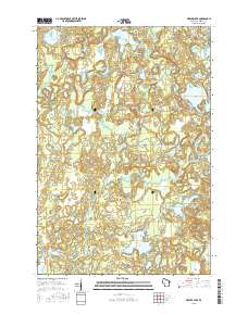 Mercer Lake 2015 topographic map thumbnail