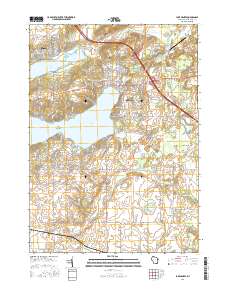 Lake Geneva 2016 topographic map thumbnail