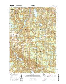 Lake Julia 2015 topographic map thumbnail