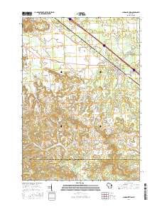 Lyndon Station 2016 topographic map thumbnail