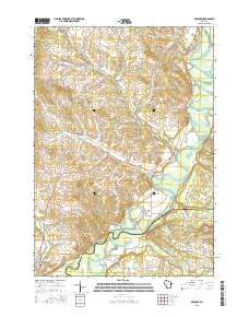 Melrose 2015 topographic map thumbnail