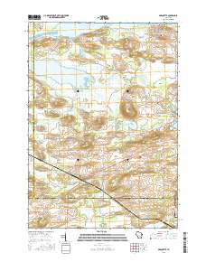 Marquette 2016 topographic map thumbnail