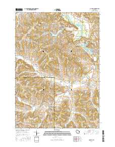 La Valle 2016 topographic map thumbnail