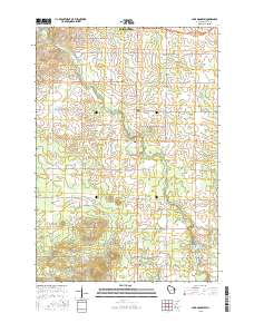 Lake Manakiki 2015 topographic map thumbnail