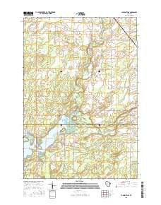 Ladysmith SE 2015 topographic map thumbnail