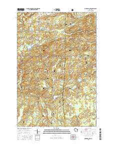 Marengo Lake 2015 topographic map thumbnail