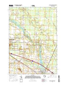 New Lisbon North 2016 topographic map thumbnail