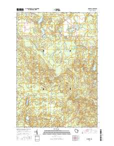 Pickerel 2015 topographic map thumbnail