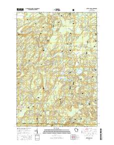 Otter Lake 2015 topographic map thumbnail