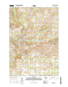 Neillsville 2015 topographic map thumbnail