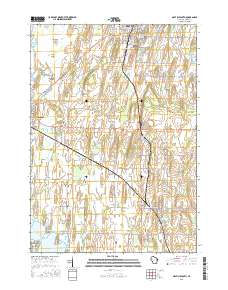 Mayville South 2015 topographic map thumbnail
