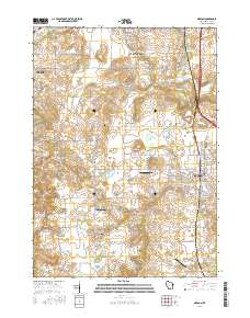 Oregon 2016 topographic map thumbnail