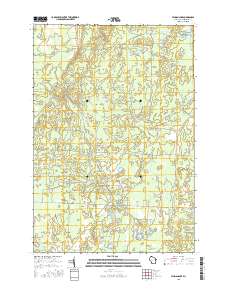 Lehman Lake 2015 topographic map thumbnail