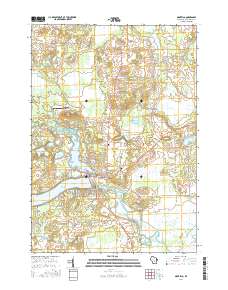 Montello 2016 topographic map thumbnail