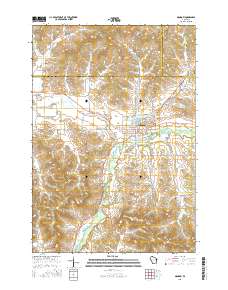 Mondovi 2015 topographic map thumbnail