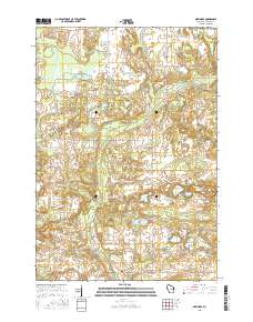 New Hope 2015 topographic map thumbnail