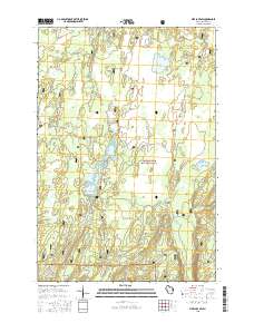 Pike Lake SW 2015 topographic map thumbnail