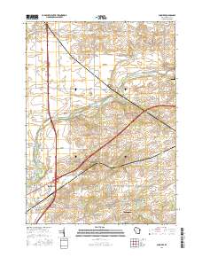 Shopiere 2016 topographic map thumbnail