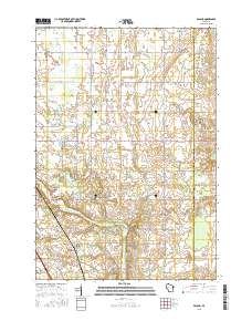 Poland 2015 topographic map thumbnail