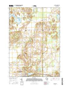 Palmyra 2016 topographic map thumbnail