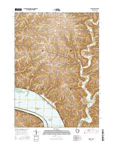 Potosi 2016 topographic map thumbnail