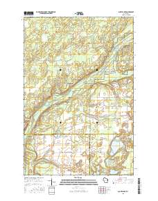Scovils Lake 2015 topographic map thumbnail