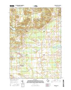 Redgranite 2015 topographic map thumbnail