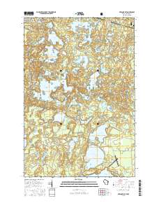Presque Isle 2015 topographic map thumbnail
