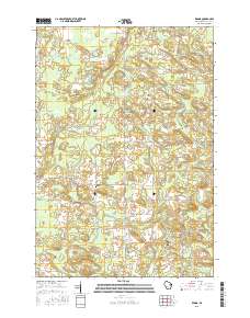 Regina 2015 topographic map thumbnail