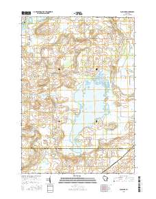 Rush Lake 2015 topographic map thumbnail