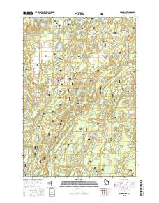 Shadow Lake 2015 topographic map thumbnail